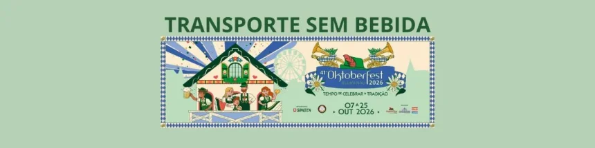 Excursão Oktoberfest (transporte com bebida)
