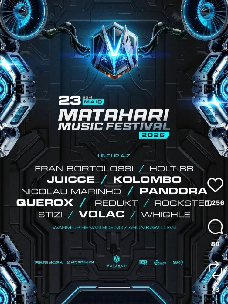 Excursão MATAHARI MUSIC FESTIVAL