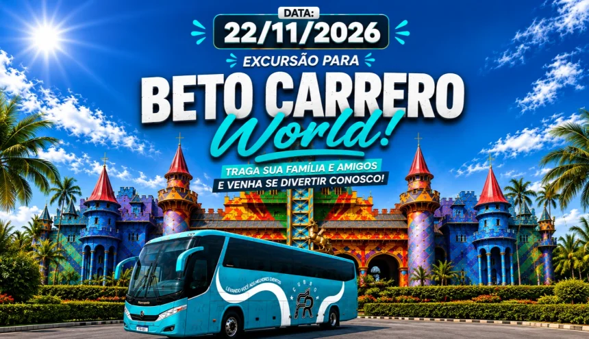 EXCURSÃO BETO CARRERO WORLD