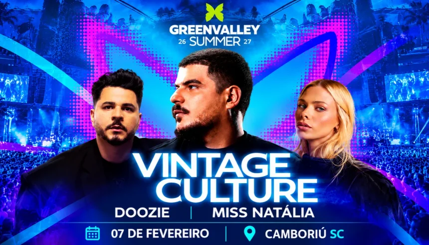 EXCURSÃO GREENVALLEY - VINTAGE CULTURE